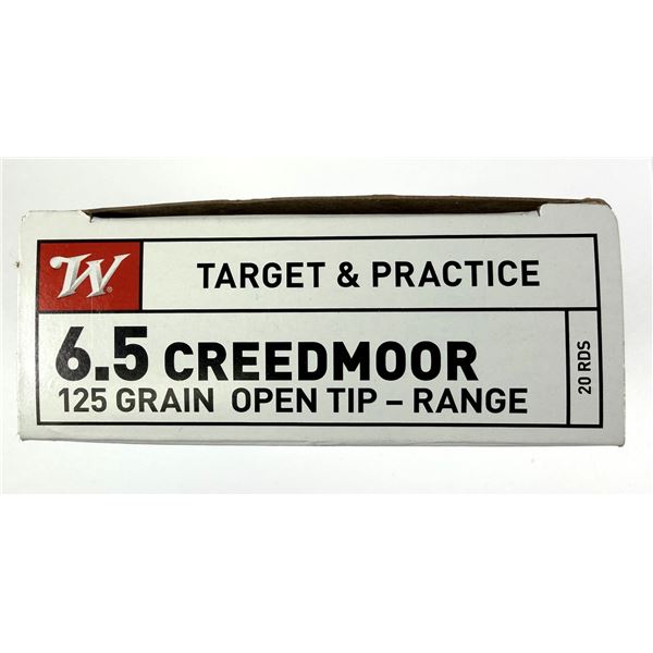 6.5 Creedmoor Winchester - 125 Grain NIB