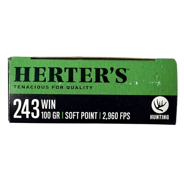 243 WIN Herters SP - 100 Grain NIB