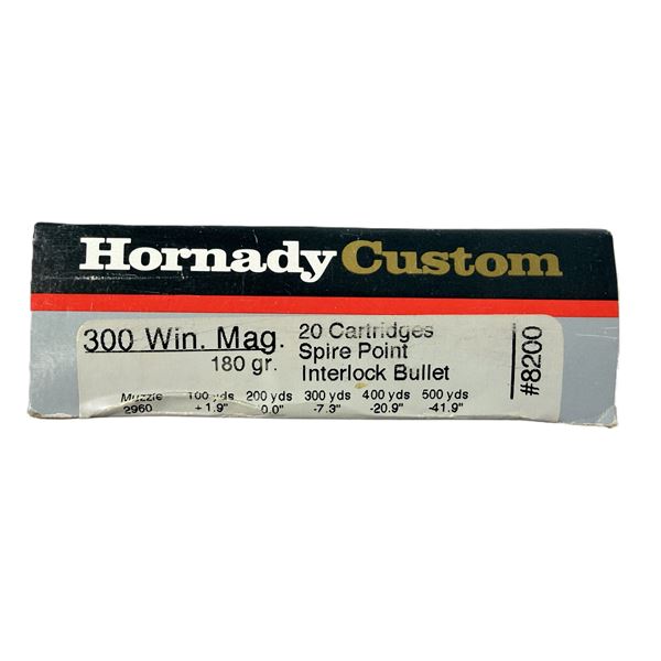 300 WIN Magnum Lot x20 Rounds - Frontier