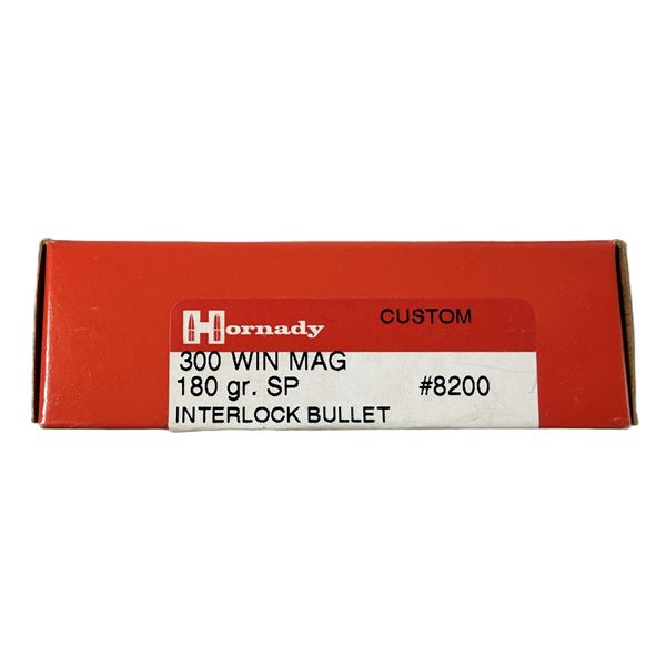 300 WIN MAG Hornady SP - 180 Grain NIB