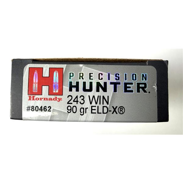 243 WIN Hornady Hunter - 90 Grain NIB