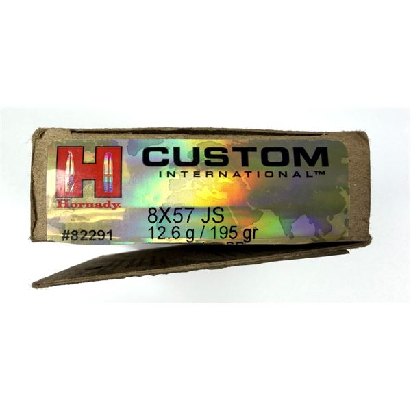 8x57 JS Hornady - 195 Grain NIB
