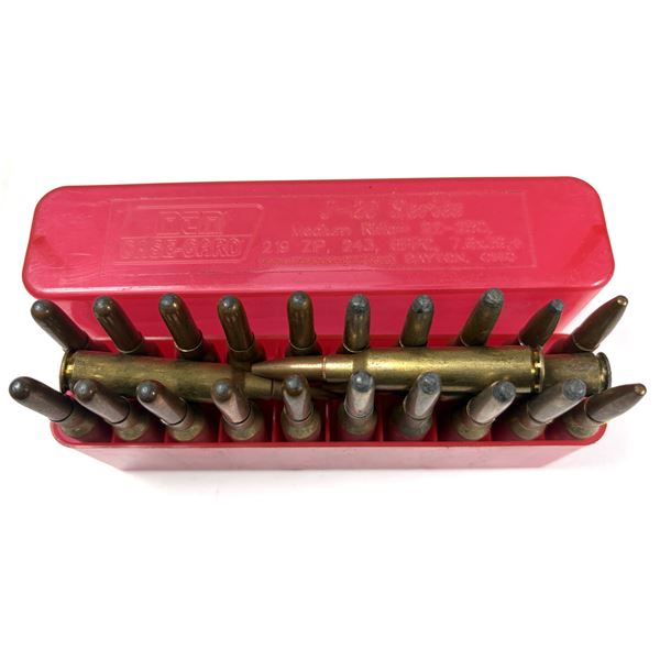 6.5 Carcano Lot x23 Rounds (In MTM Box)