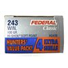Image 1 : 243 WIN Federal x24 Rounds - 100 Grain NIB