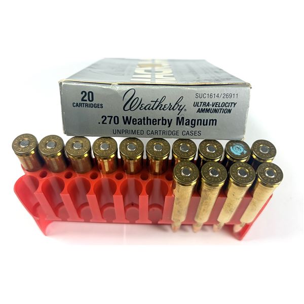 270 Weatherby MAG x14 Rounds