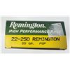 Image 1 : 22-250 REM Remington PSP - 55 Grain NIB