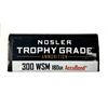 Image 1 : 300 WSM Nosler Trophy - 180 Grain NIB
