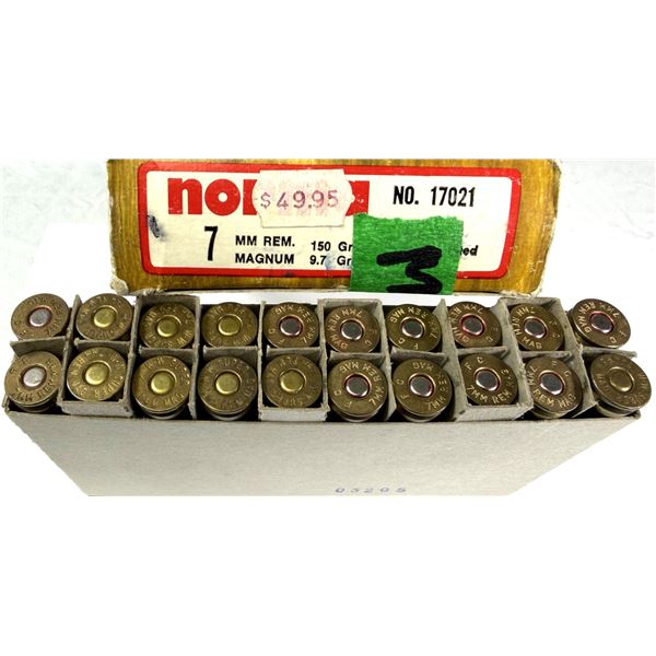 7mm REM MAG Mixed Ammo Lot x20 Rounds