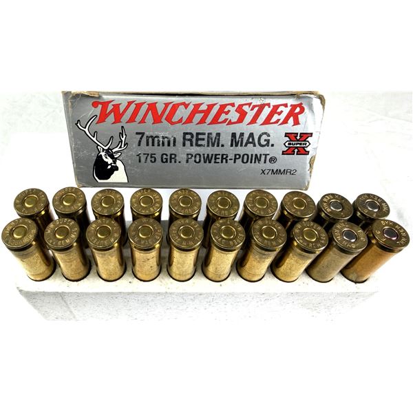 7mm REM MAG Mixed Ammo Lot x20 Rounds