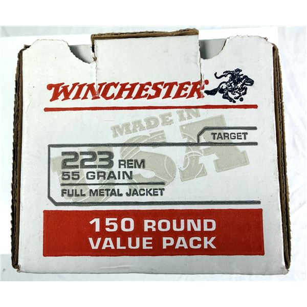 223 REM Winchester x150 Round PACK - New