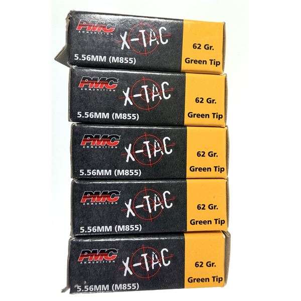 5.56mm PMC X-Tac Pack x100 Rounds - NEW