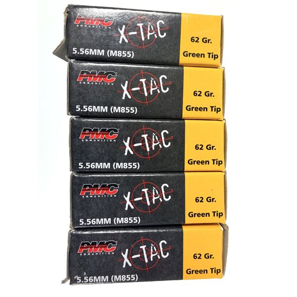 5.56mm PMC X-Tac Pack x100 Rounds - NEW