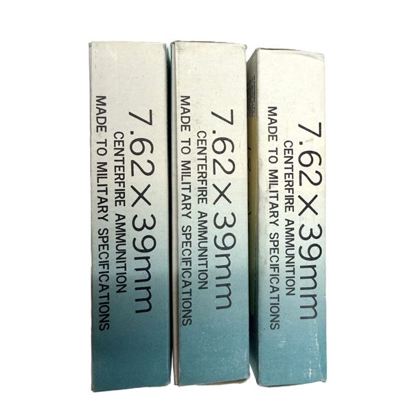 7.62 x 39 Ammo Lot x58 Rounds