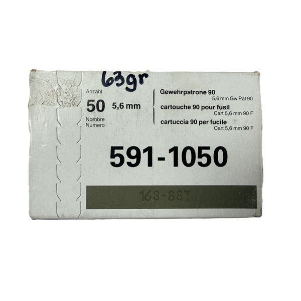 5.6mm SWISS Ammo Brick - 50 Rounds