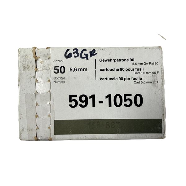 5.6mm SWISS Ammo Brick - 50 Rounds