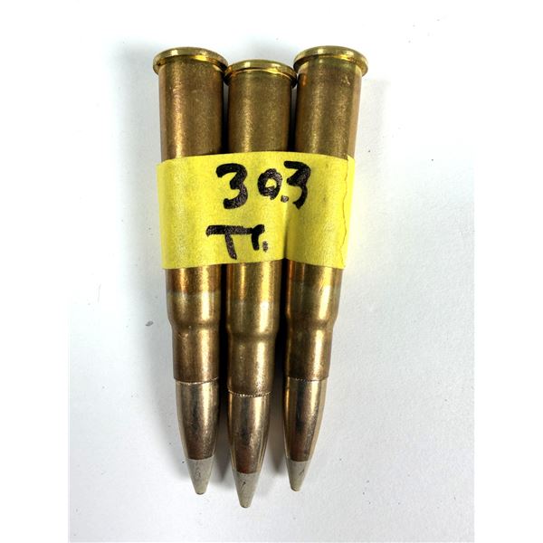303 British TRACERS x3 Rounds