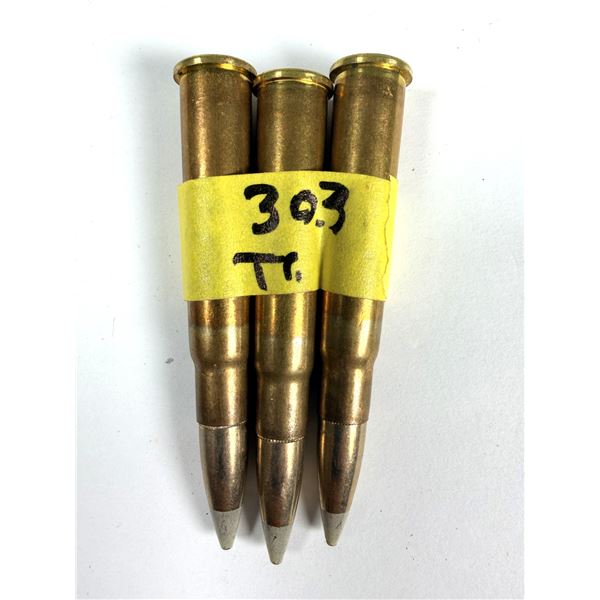 303 British TRACERS x3 Rounds