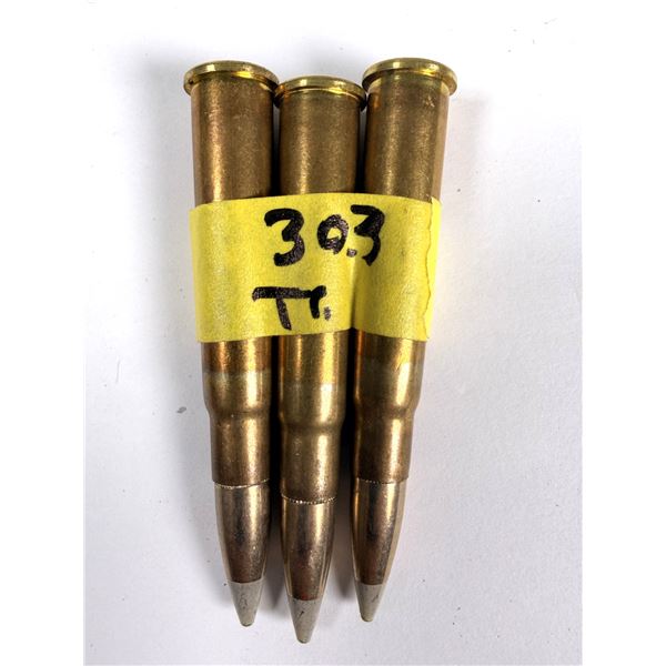 303 British TRACERS x3 Rounds