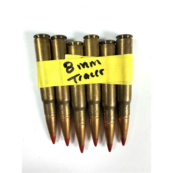 8mm TRACERS x6 Rounds
