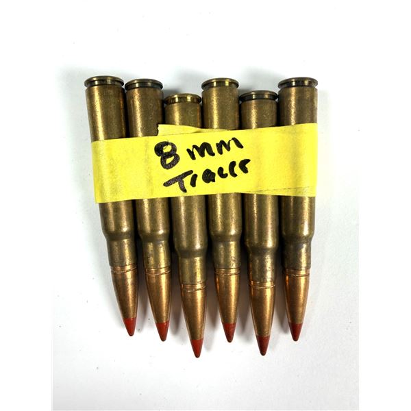8mm TRACERS x6 Rounds
