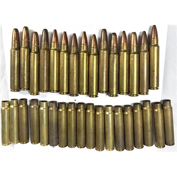 375 Ruger Ammo LOT x15 Rounds / 18 Brass
