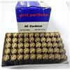 Image 1 : 30 Carbine PPU - 110 Grain - 50 Rounds