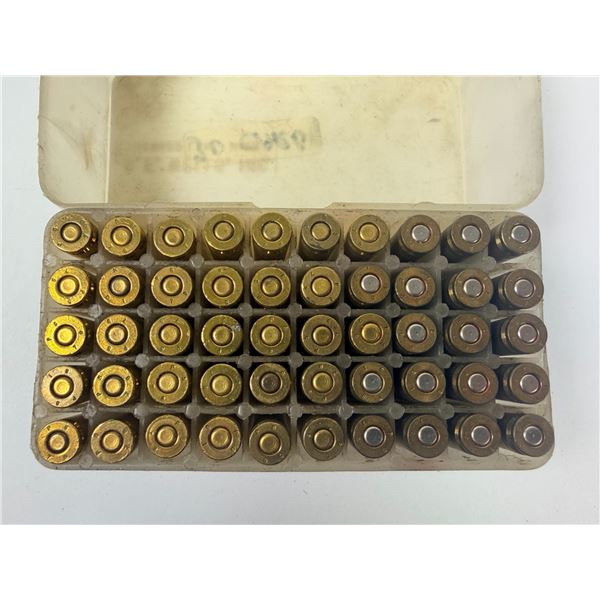 30 Carbine Ammo Lot x50 Rounds w/ Case