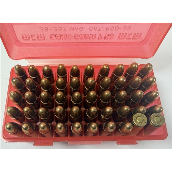 30 Carbine Ammo Lot x50 Rounds w/ Case