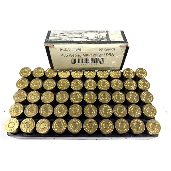 455 Webley MK-II Bannerman - 262 Grain NIB