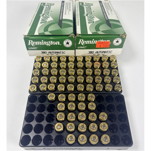 380 AUTO Ammo LOT x83 Rounds