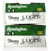 Image 1 : 9mm Luger Remington UMC x100 Rounds - 115 Grain NIB
