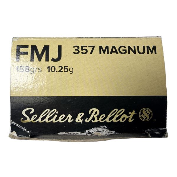357 MAG S&B - 158 Grain NEW