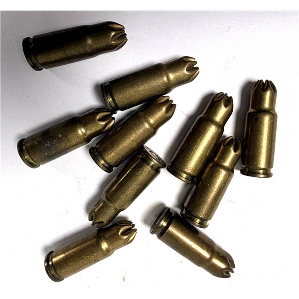 9mm Crimped Rounds x10
