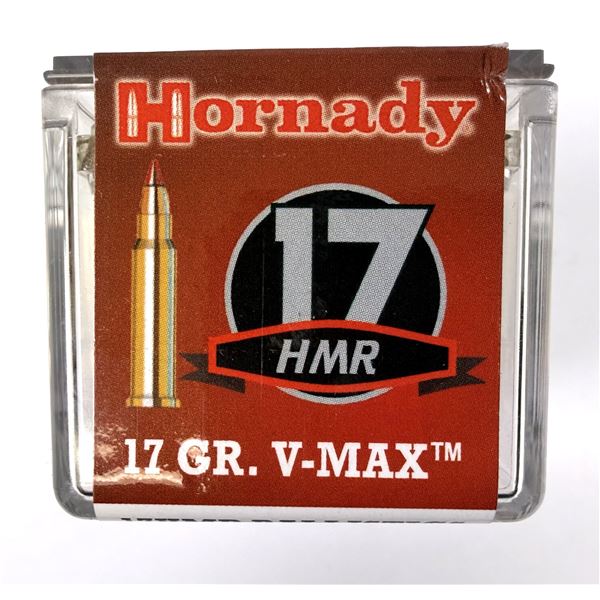 17 HMR Hornady V-MAX - 17 Grain NIB