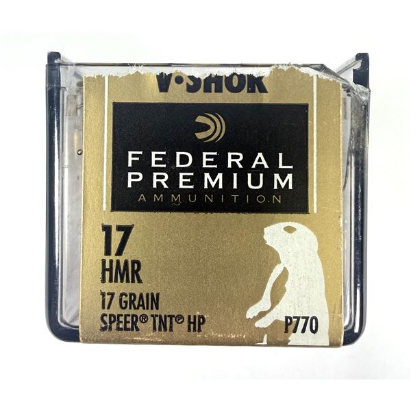 17 HMR Federal Premium x48 Rounds