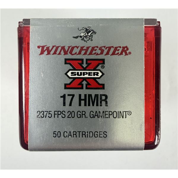 17 HMR Winchester - 20 Grain Gamepoint