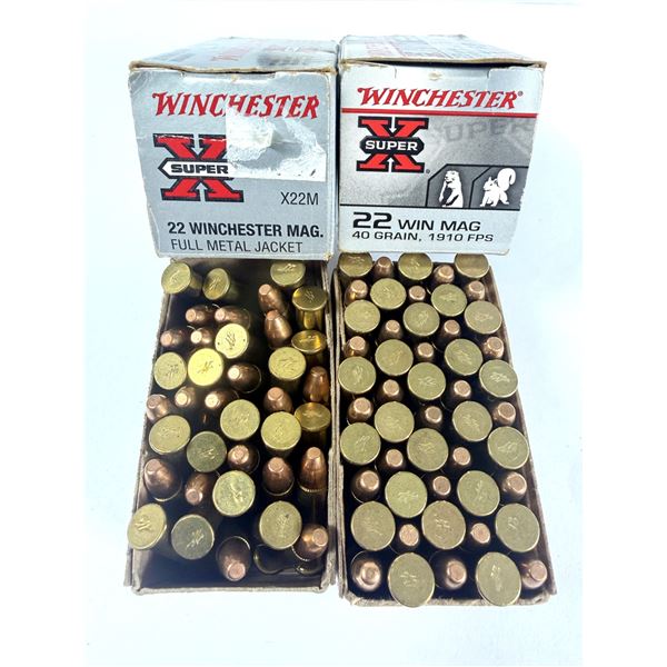 22 Winchester Magnum LOT x83 Rounds