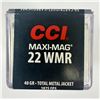Image 1 : 22 WMR Maxi-Mag CCI - 40 Grain NIB
