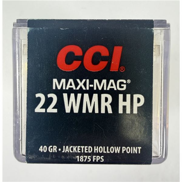22 WMR HP CCI Maxi-Mag - 40 Grain NIB