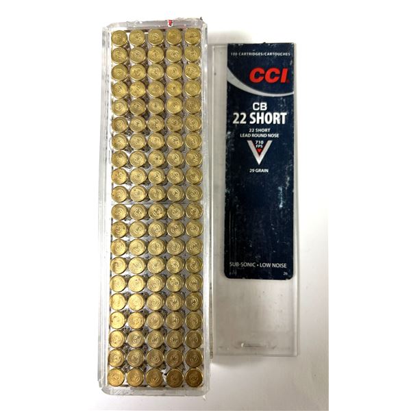 22 Short Mixed LOT x 100 Rounds
