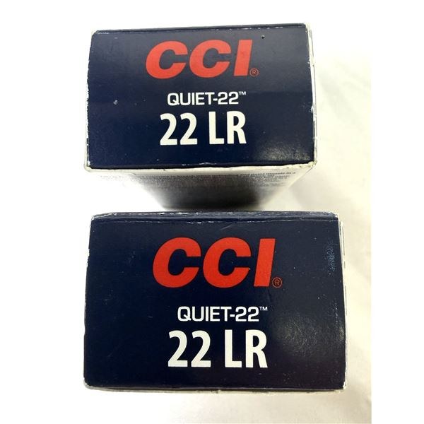 22 LR CCI Quiet-22 Lot x85 Rounds