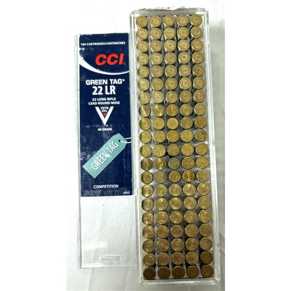 22 LR Long Rifle LOT x 100 Rounds