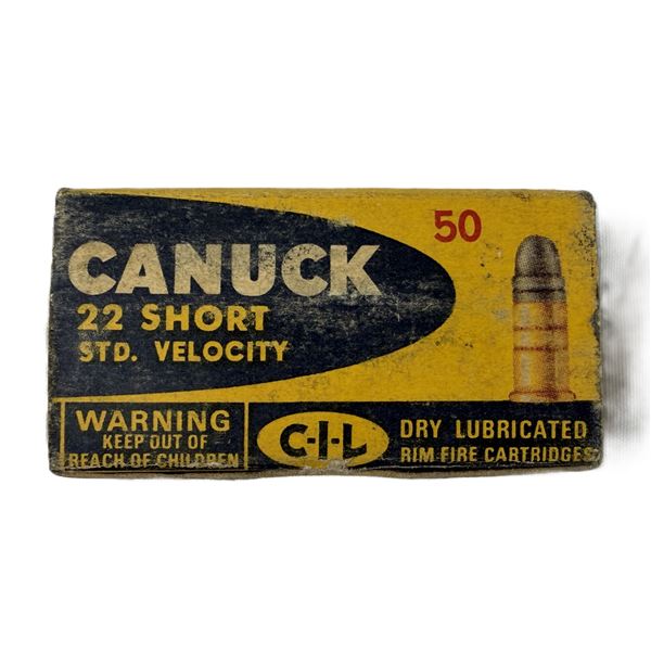 22 Short VINTAGE Canuck x25 Rounds w/ Box