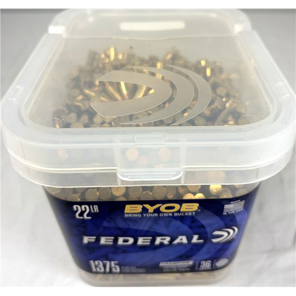 22 LR Long Rifle Federal BYOB Bucket x1300 Rounds