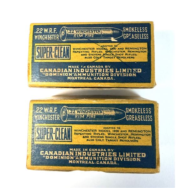 22 WRF Dominion VINTAGE x85 Rounds w/ Boxes
