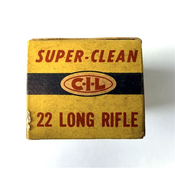 22 LR Long Rifle VINTAGE CIL x50 Rounds