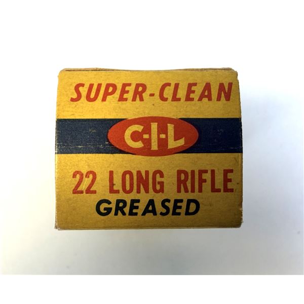 22 LR Long Rifle VINTAGE CIL x50 Rounds