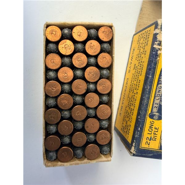 22 LR Long Rifle VINTAGE Dominion x50 Rounds