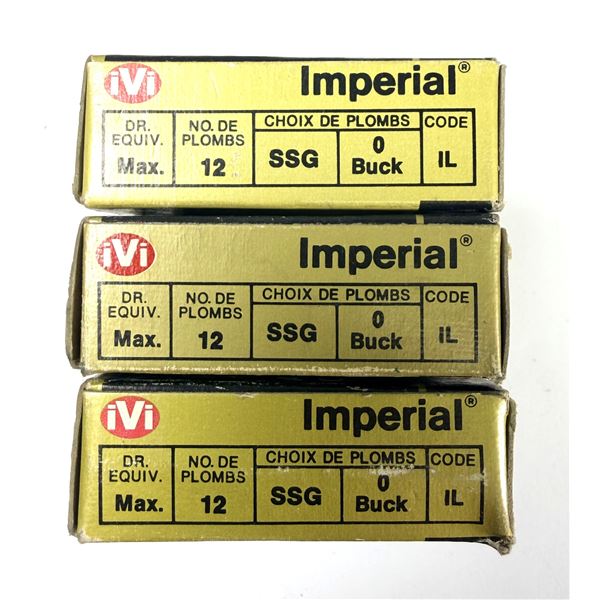 12 Gauge Imperial 0 BUCKSHOT x15 Shells