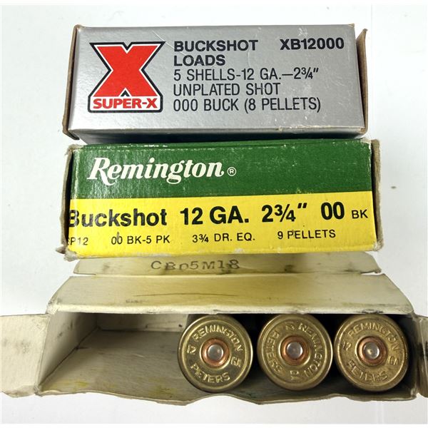 12 Gauge Mixed BUCKSHOT x13 Shells